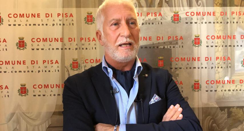 L'assessore al Commercio del Comune di Pisa, Paolo Pesciatini