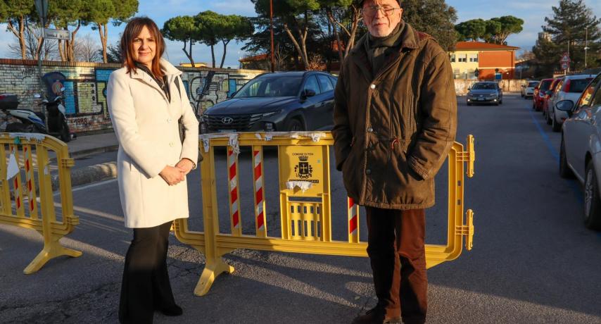 Gli assessori del Comune di Pisa Giovanna Bonanno e Massimo Dringoli